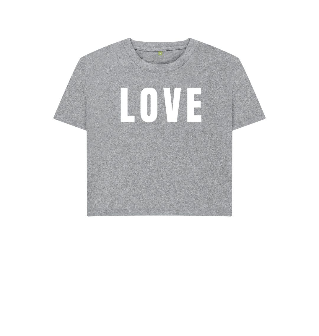 Athletic Grey Love Tee