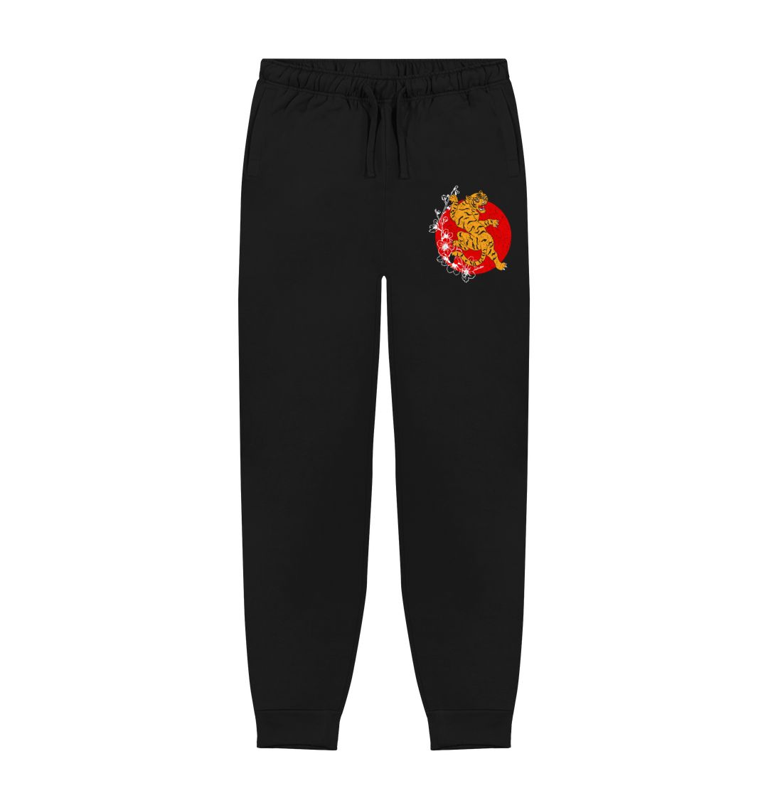 Black Organic Tiger Joggers