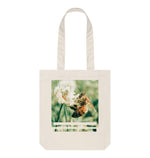 Natural Flower Bee Tote