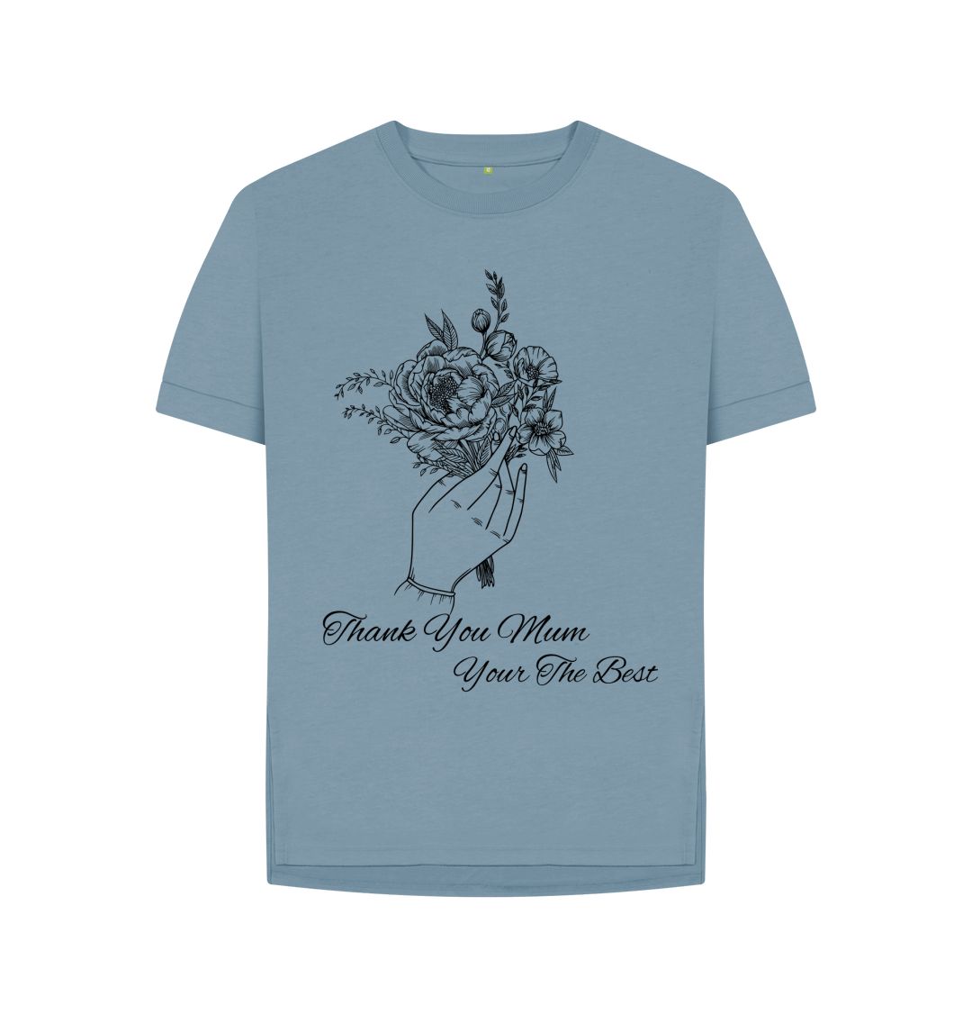 Stone Blue Women's Thank You Tee