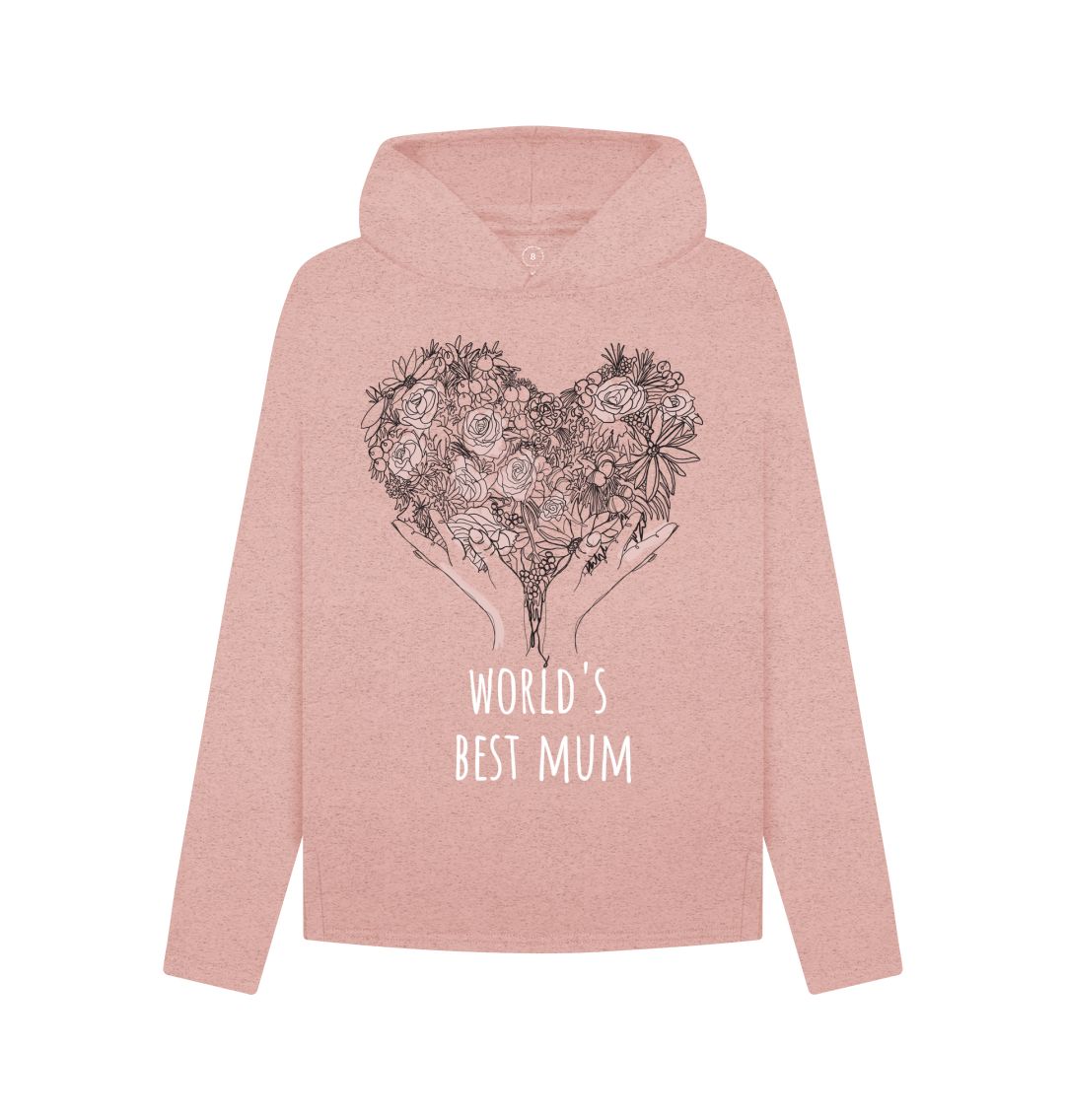 Sunset Pink Women's Remill World's Best Mum Hoody