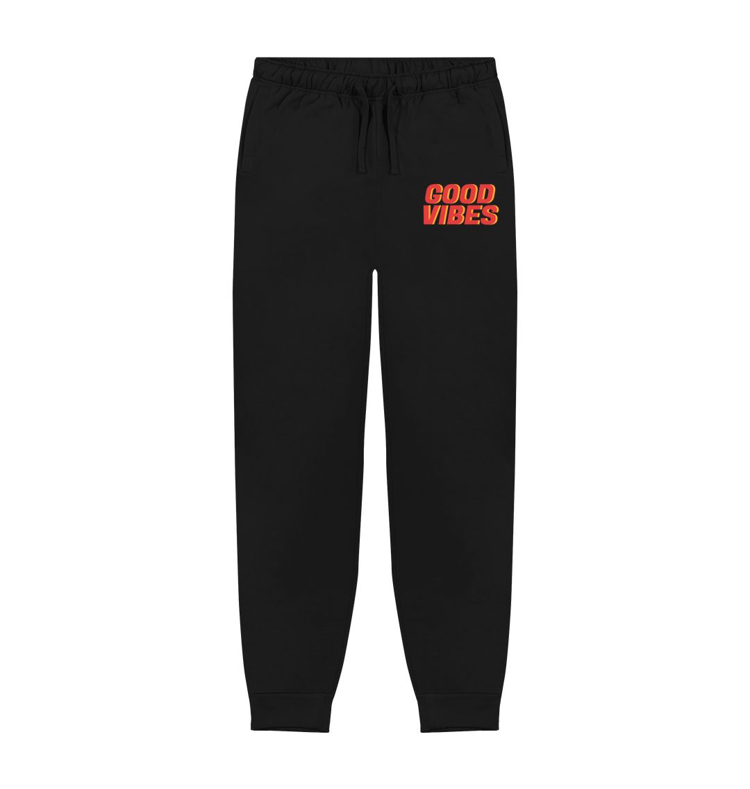 Black Good Vibes Jogger