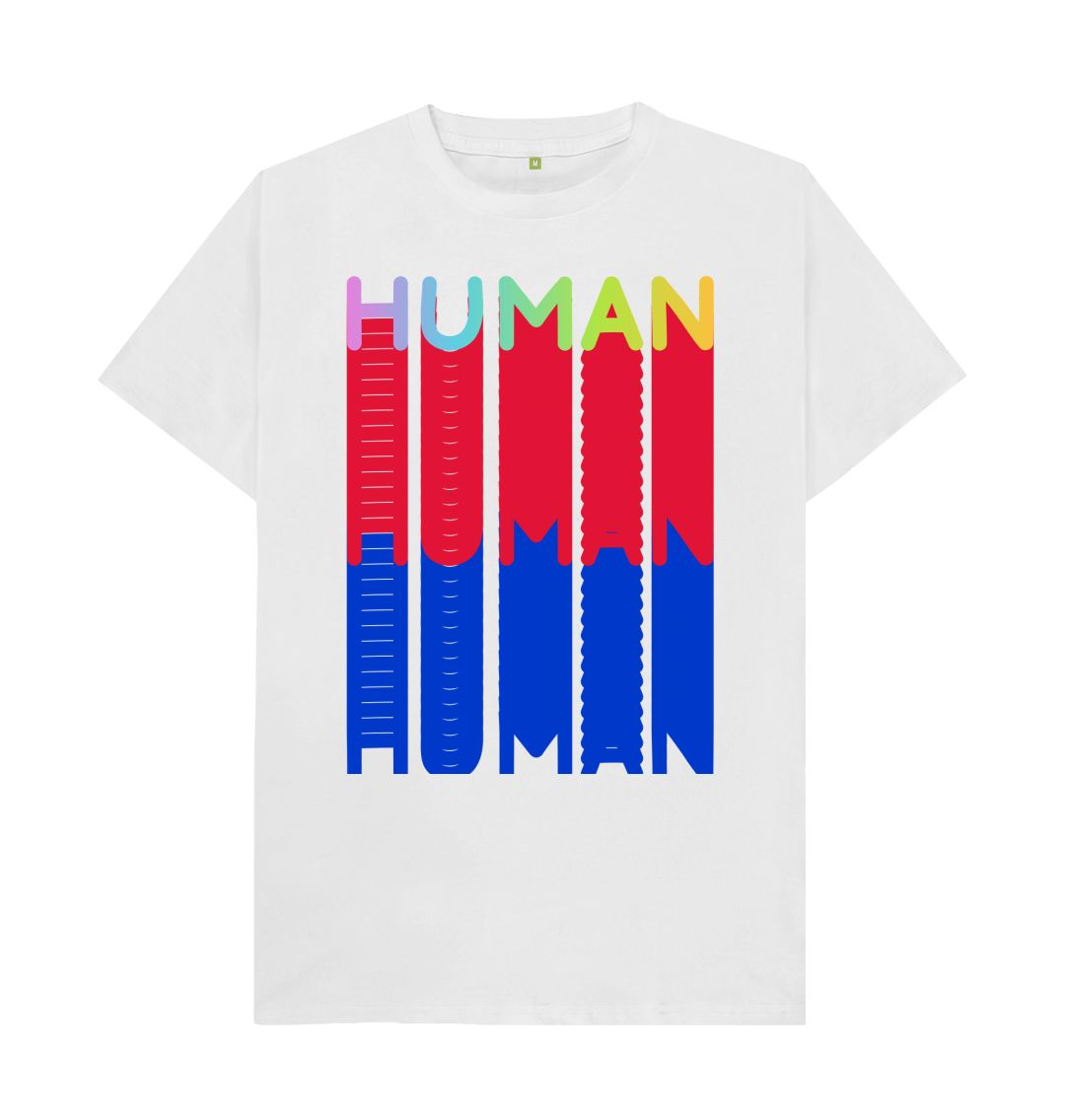 White Human Tee