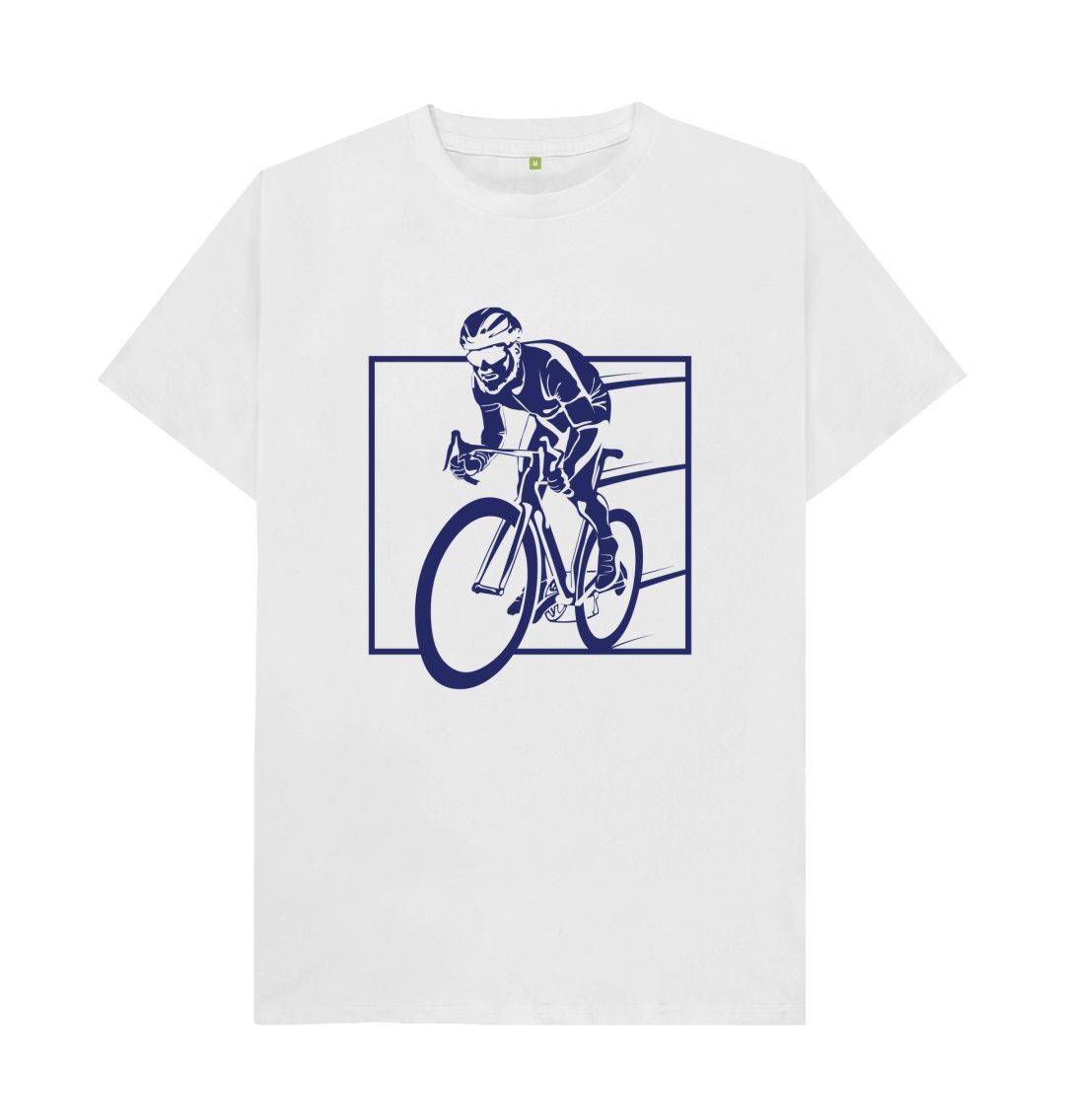 White Bike Ride Tee