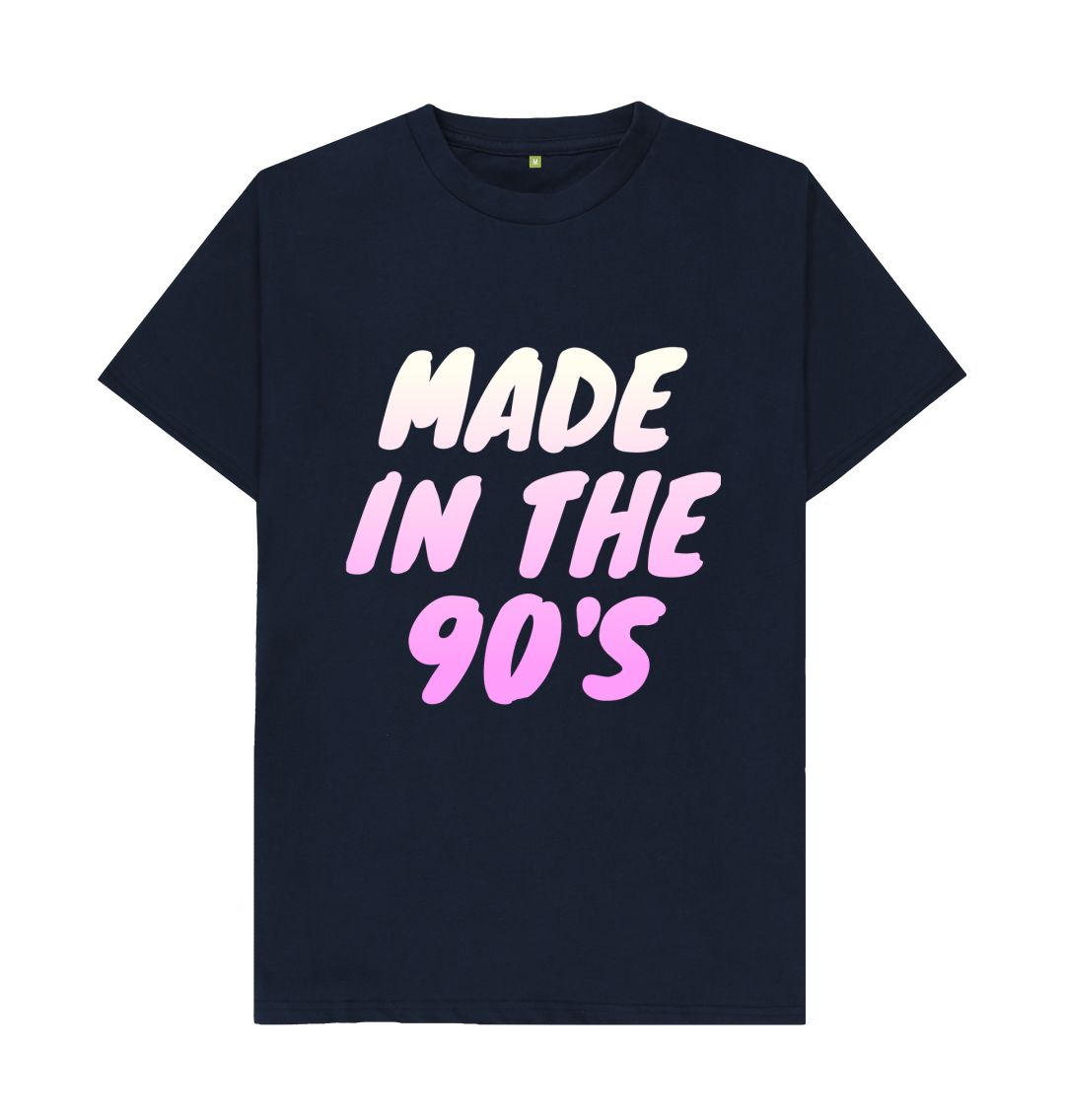 Navy Blue Made In The 90's Tee