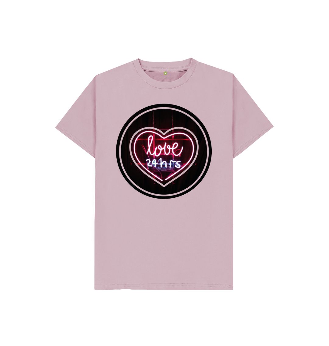 Mauve Love 24hrs Tee