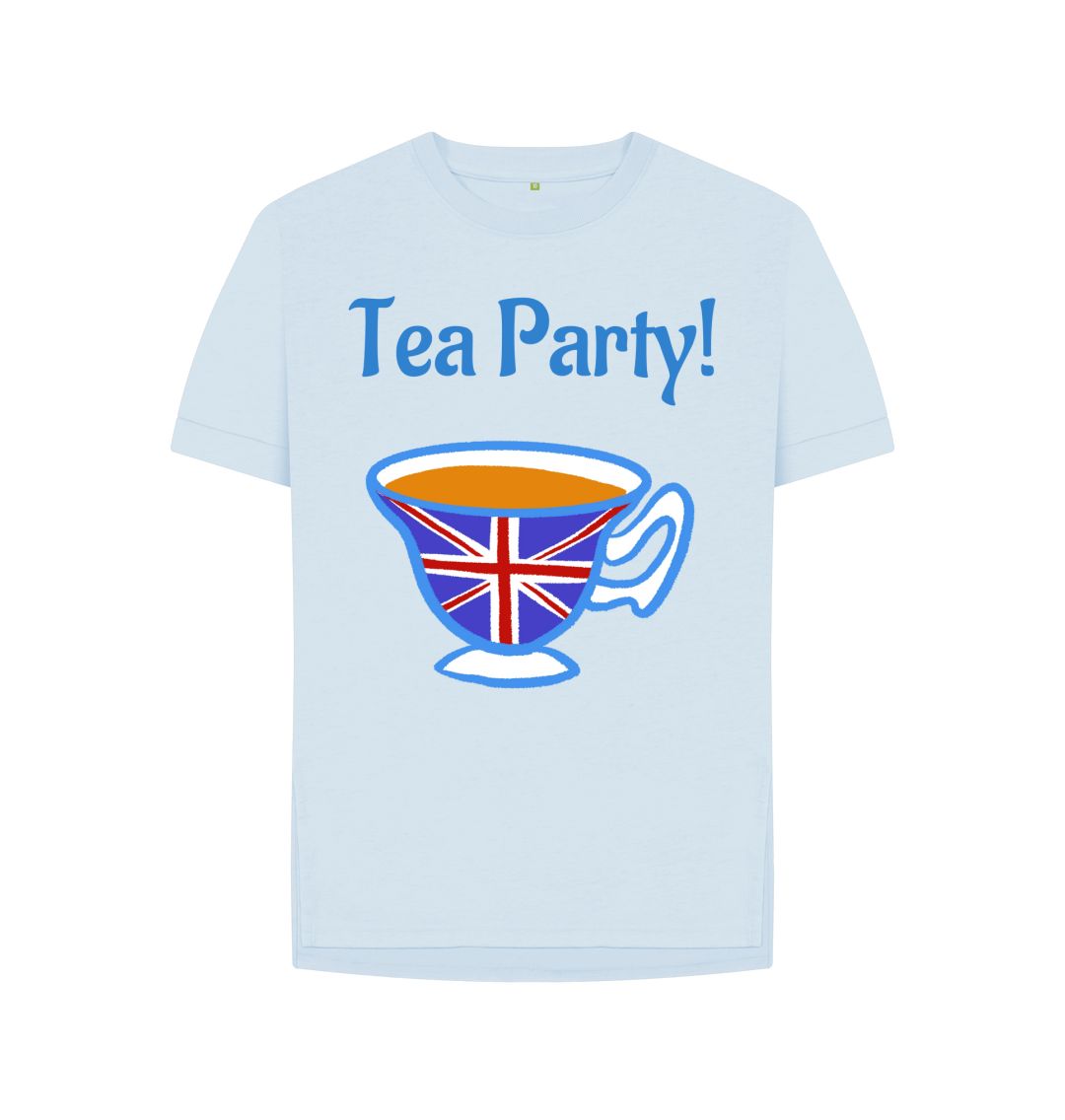 Sky Blue Women's Relaxed Tea Par