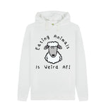 White Eating Animals Is Weird Hoody