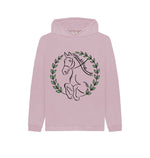 Mauve Horse Hoody