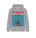 Athletic Grey Straws Jaws Hoody