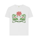 White Pink Lotus Tee