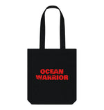 Black Ocean Warrior Tote