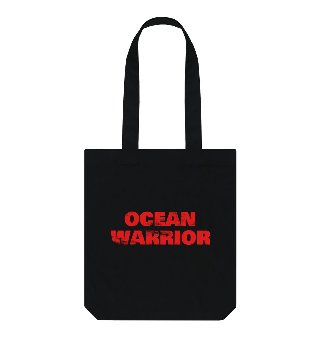 Black Ocean Warrior Tote