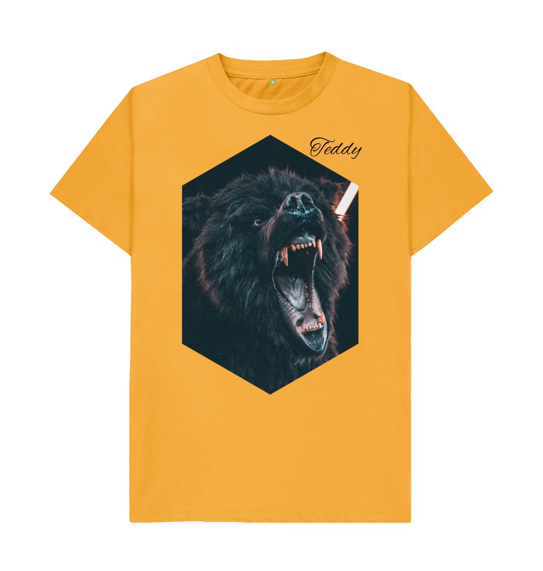 Mustard Teddy Bear Tee