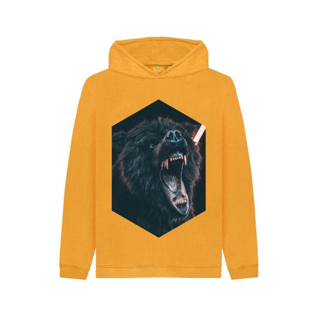 Mustard Bear Hoody