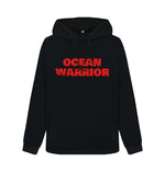 Black Red Ocean Warrior Hoody