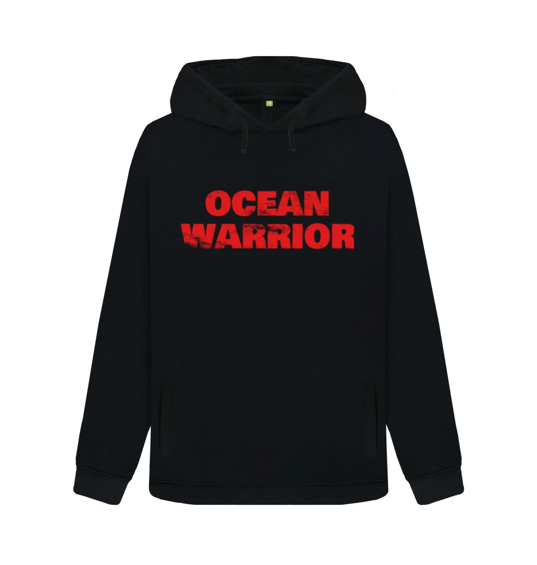 Black Red Ocean Warrior Hoody