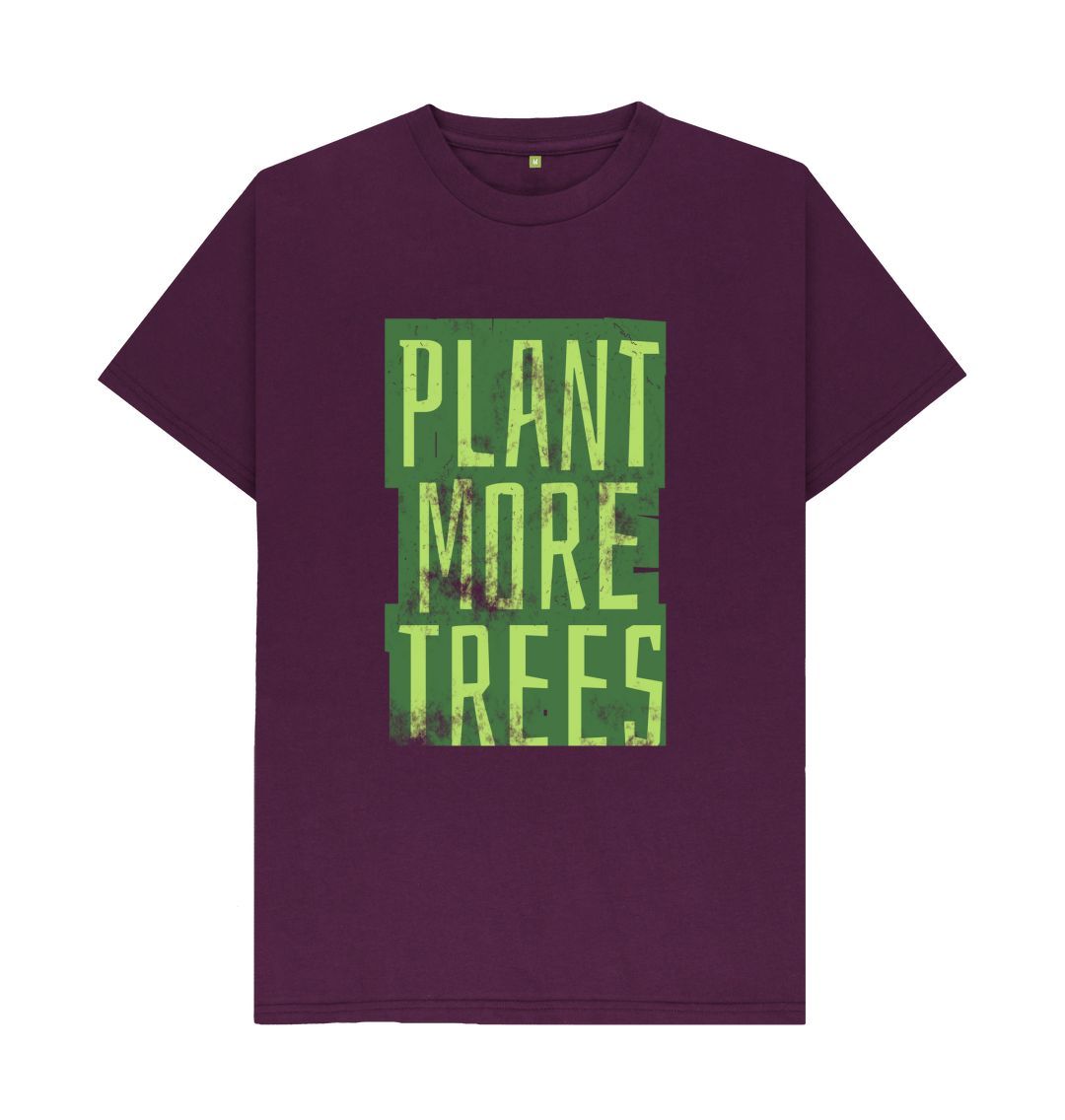 Purple Plant More Trees Tee