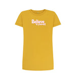 Mustard Believe In Yourself Tee Dress