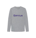 Athletic Grey Genius Long Sleeve Tee