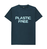 Denim Blue Plastic Free Tee