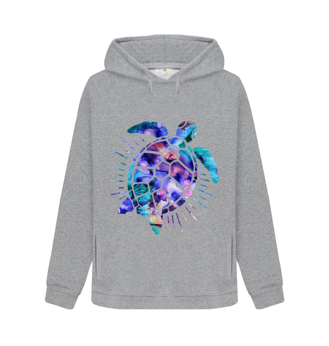 Light Heather Purple Turtle Hoody