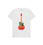 White Guitar Tee