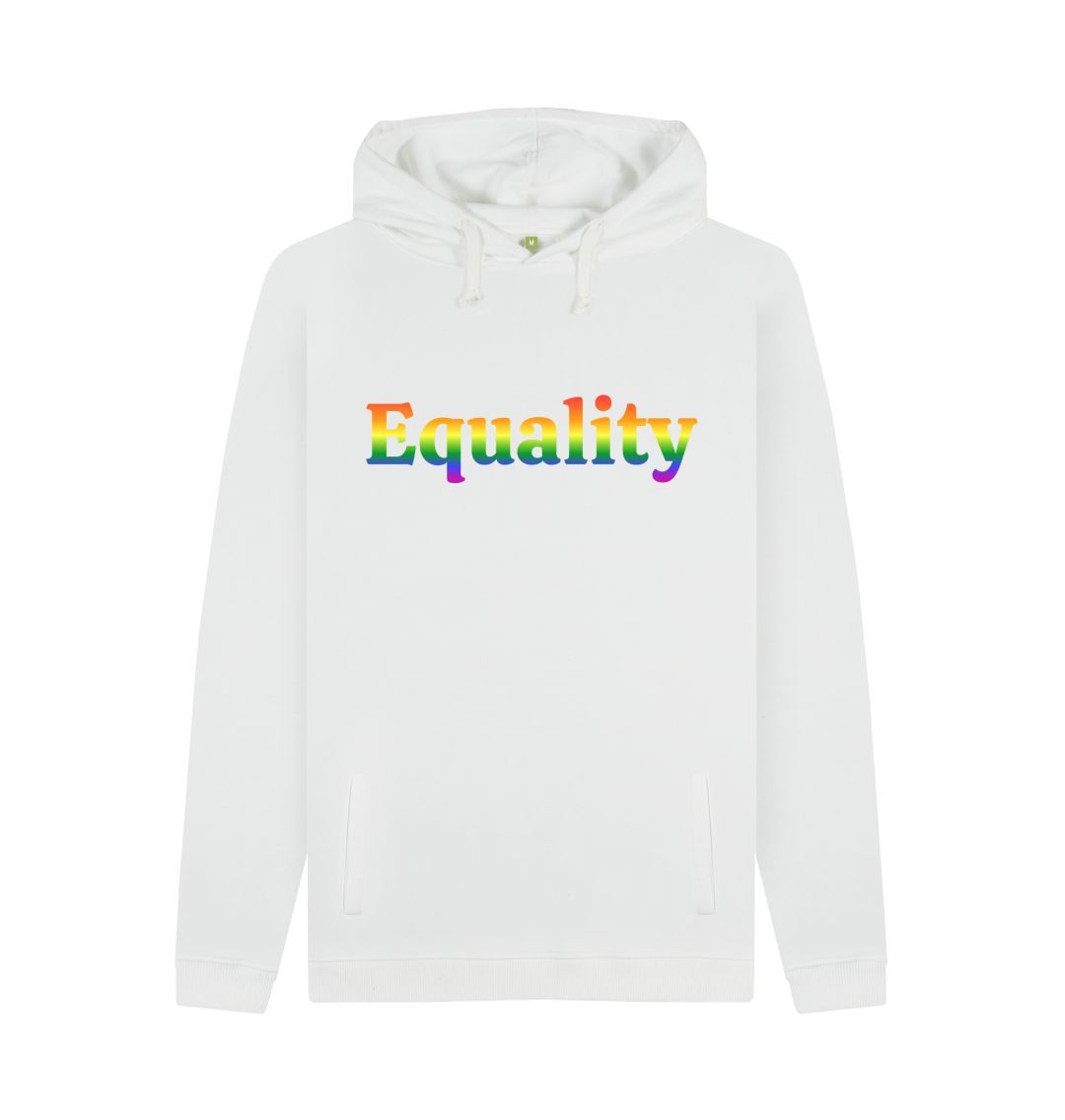 White Rainbow Equality Hoody