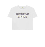 White Positive Space Tee