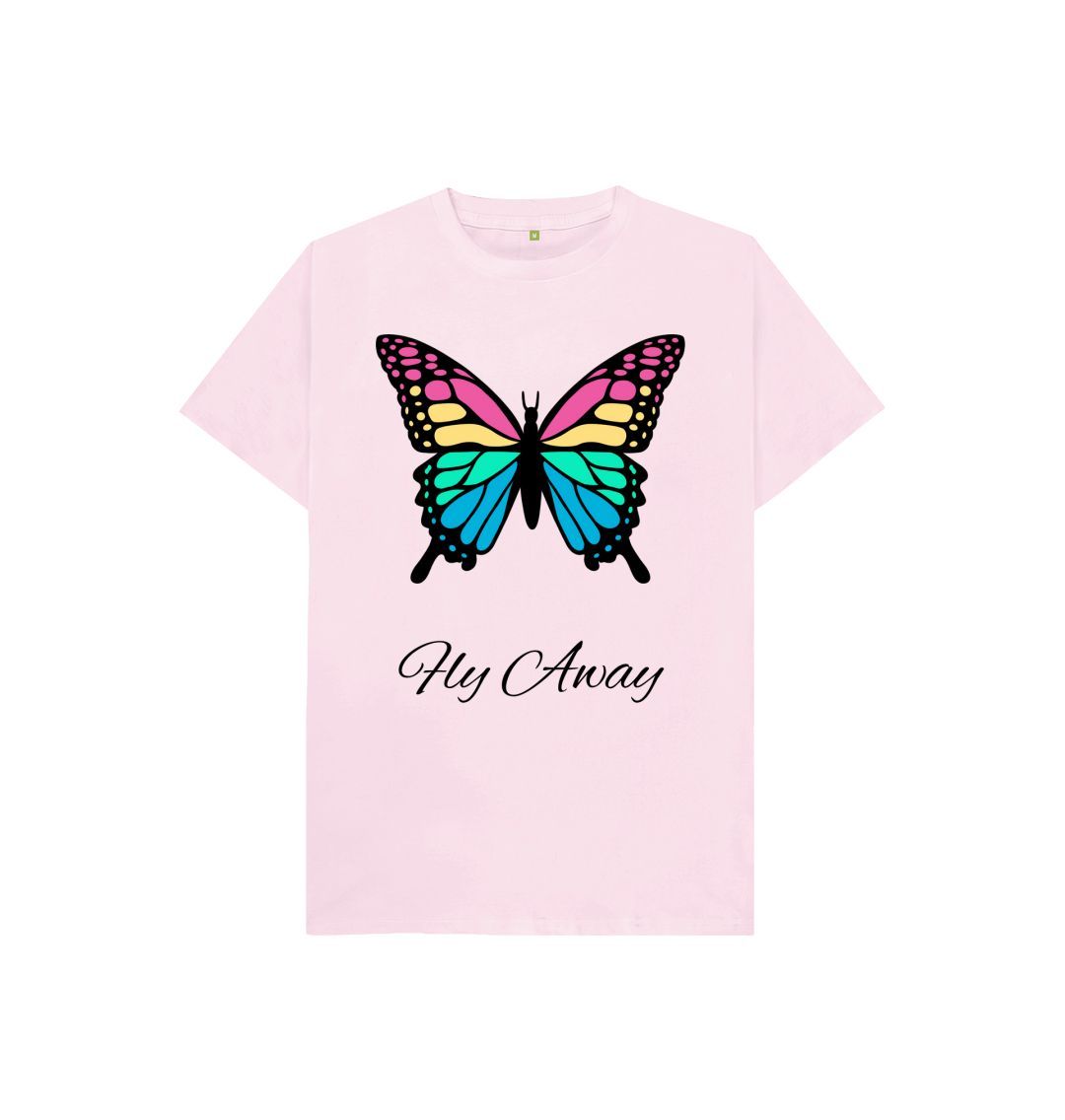 Pink Butterfly Fly Away Tee