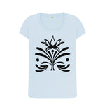 Sky Blue Lotus Tee