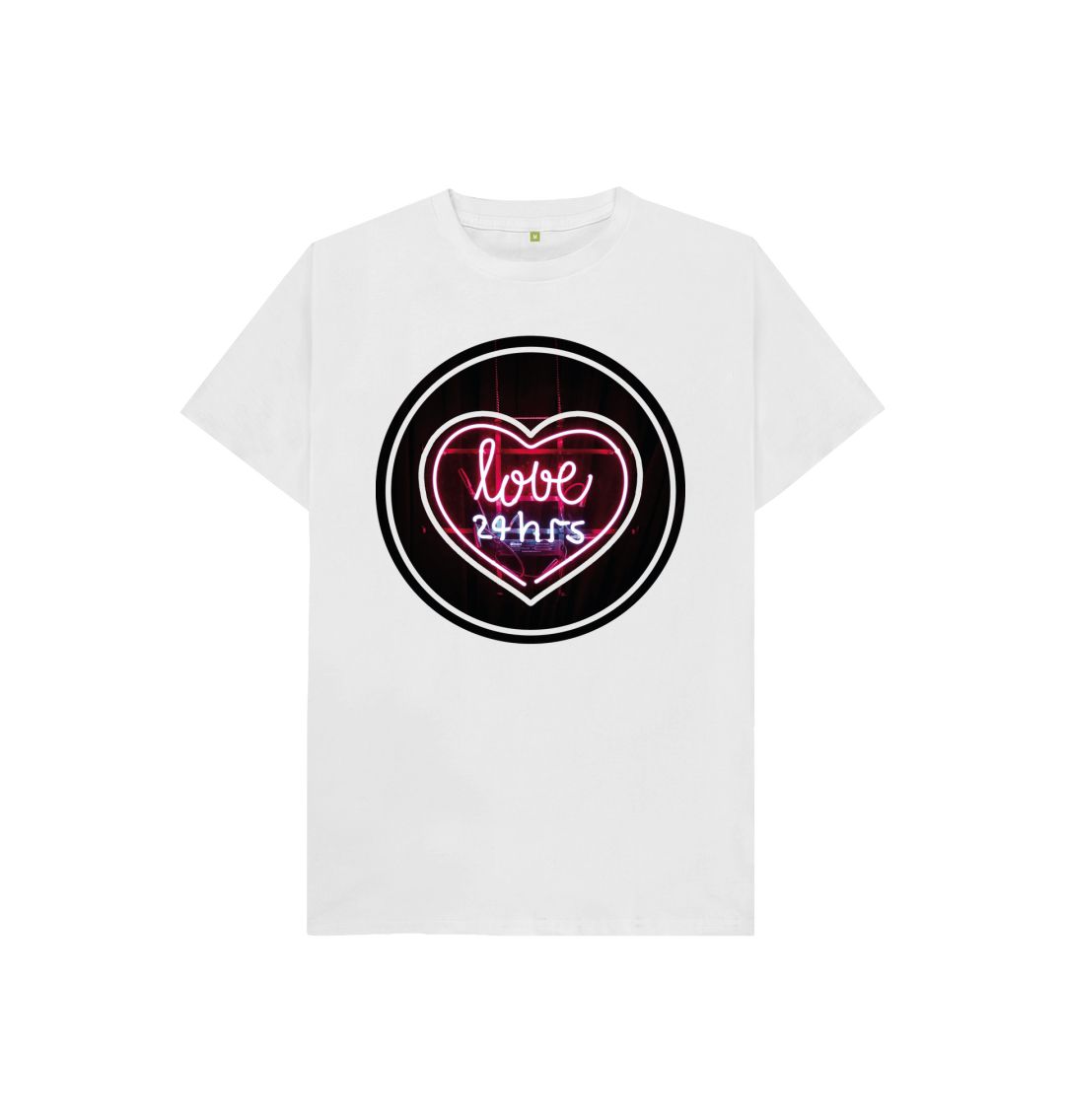 White Love 24hrs Tee