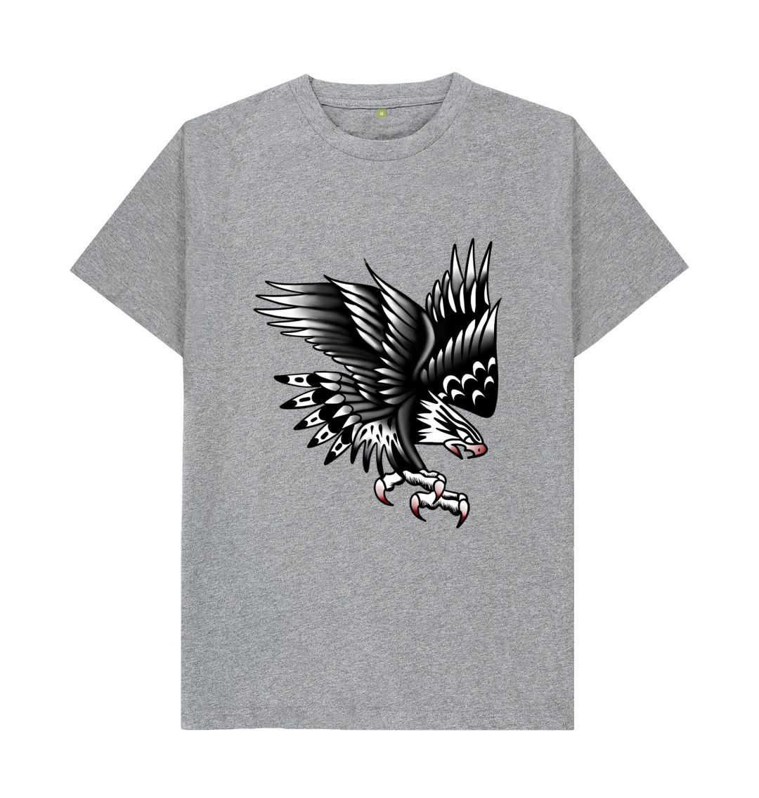 Athletic Grey Hunting Eagle Tee