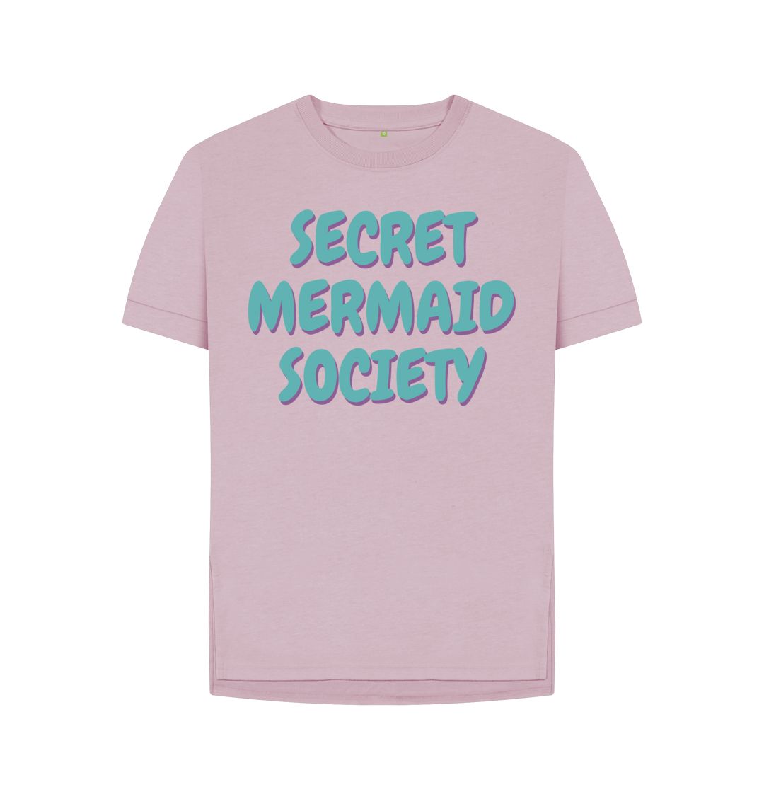 Mauve Secret Mermaid Society Tee