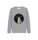 Athletic Grey Rainbow Spaceship Sweatshirt