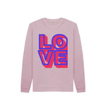 Mauve Purple Love Hoody