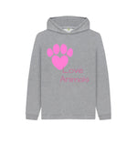 Athletic Grey Love Animals Hoody