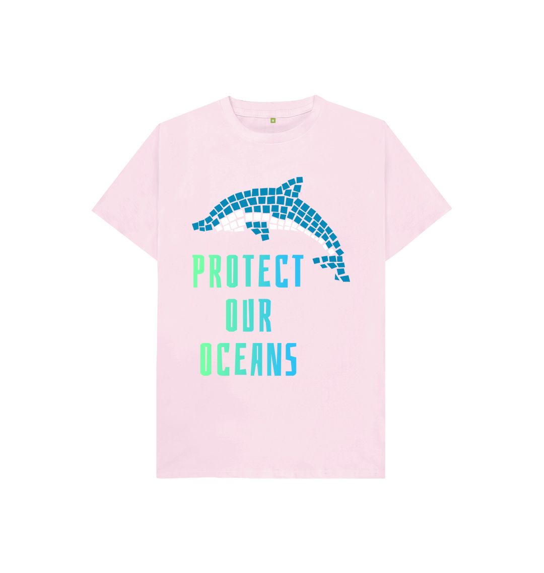 Pink Protect Our Oceans - Dolphin Tee