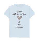 Sky Blue First Mother's Day Tee