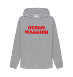 Light Heather Red Ocean Warrior Hoody