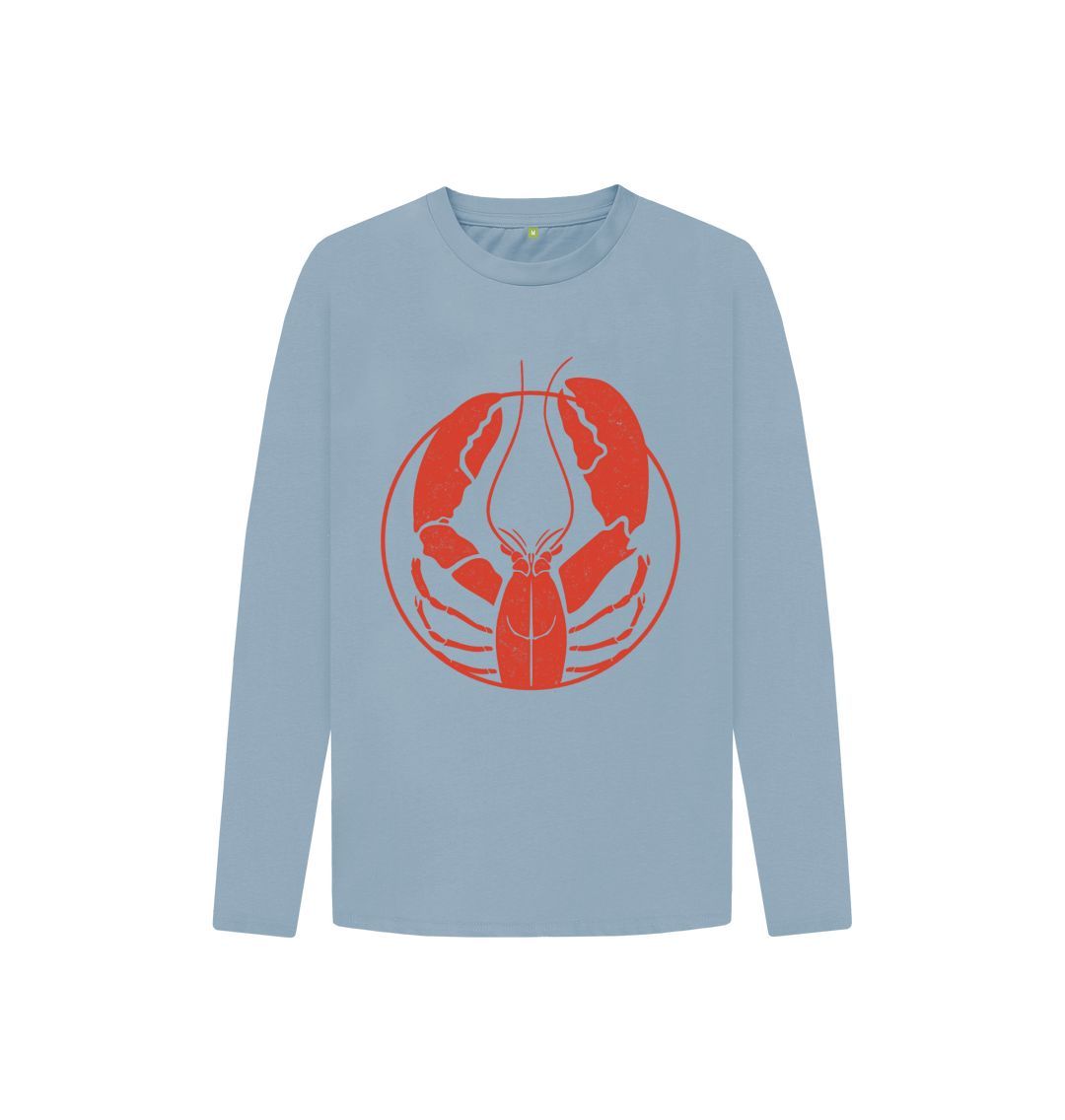 Stone Blue Scorpion Long Sleeve Tee