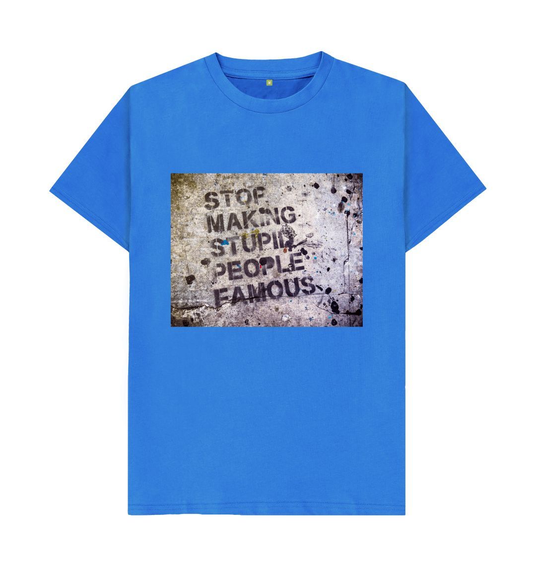 Bright Blue Famous Tee