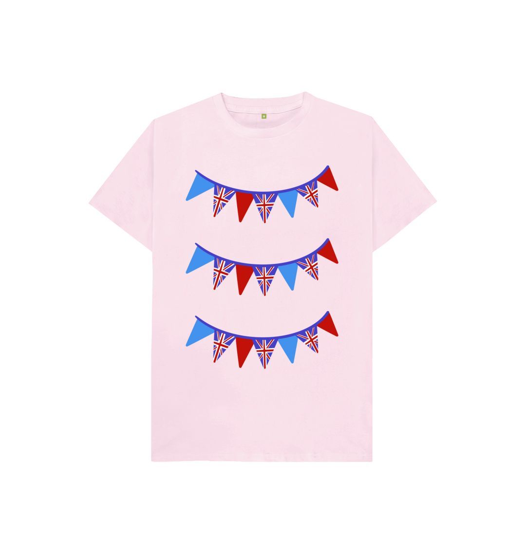 Pink Kids Royal Bunting Tee