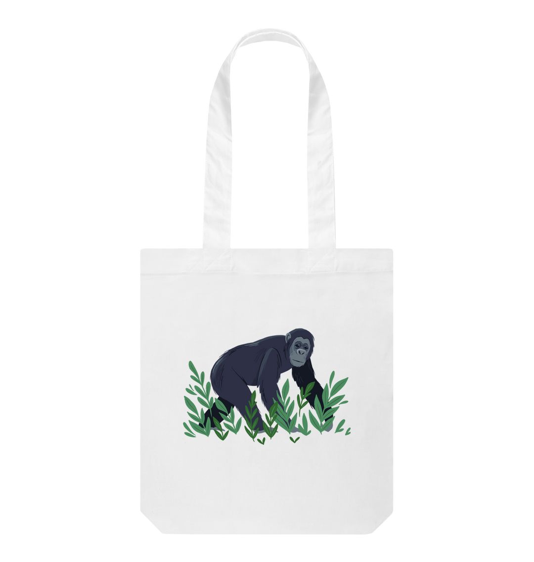 White Big Gorilla Tote