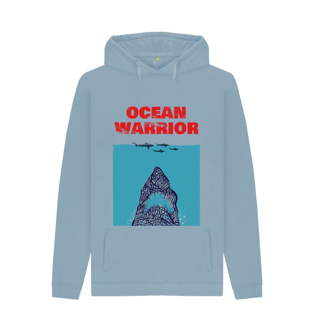 Stone Blue Ocean Warrior Hoody