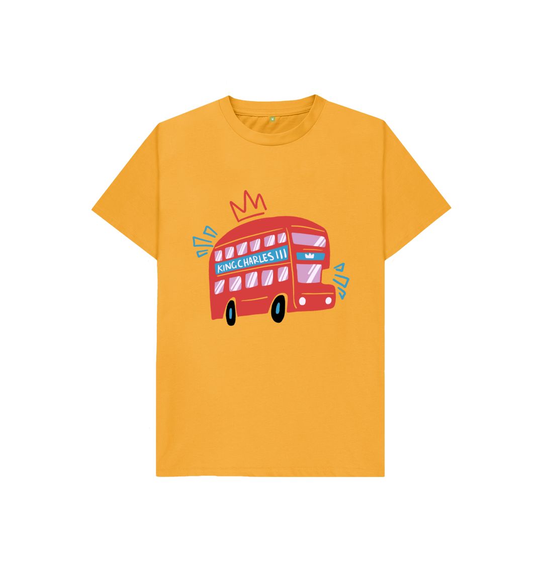 Mustard Kids Red Bus Tee