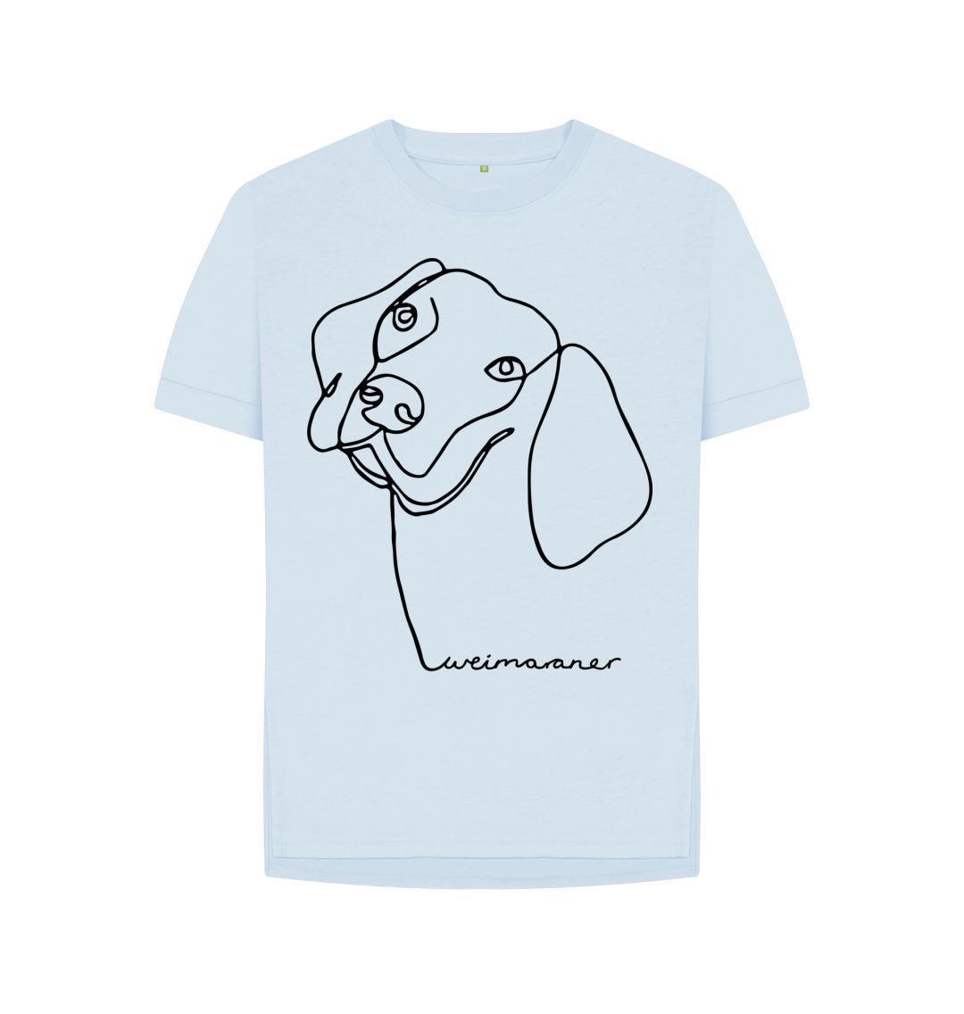 Sky Blue Dog Tee