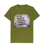 Moss Green Famous Tee