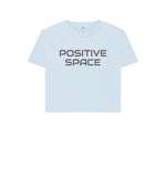 Sky Blue Positive Space Tee