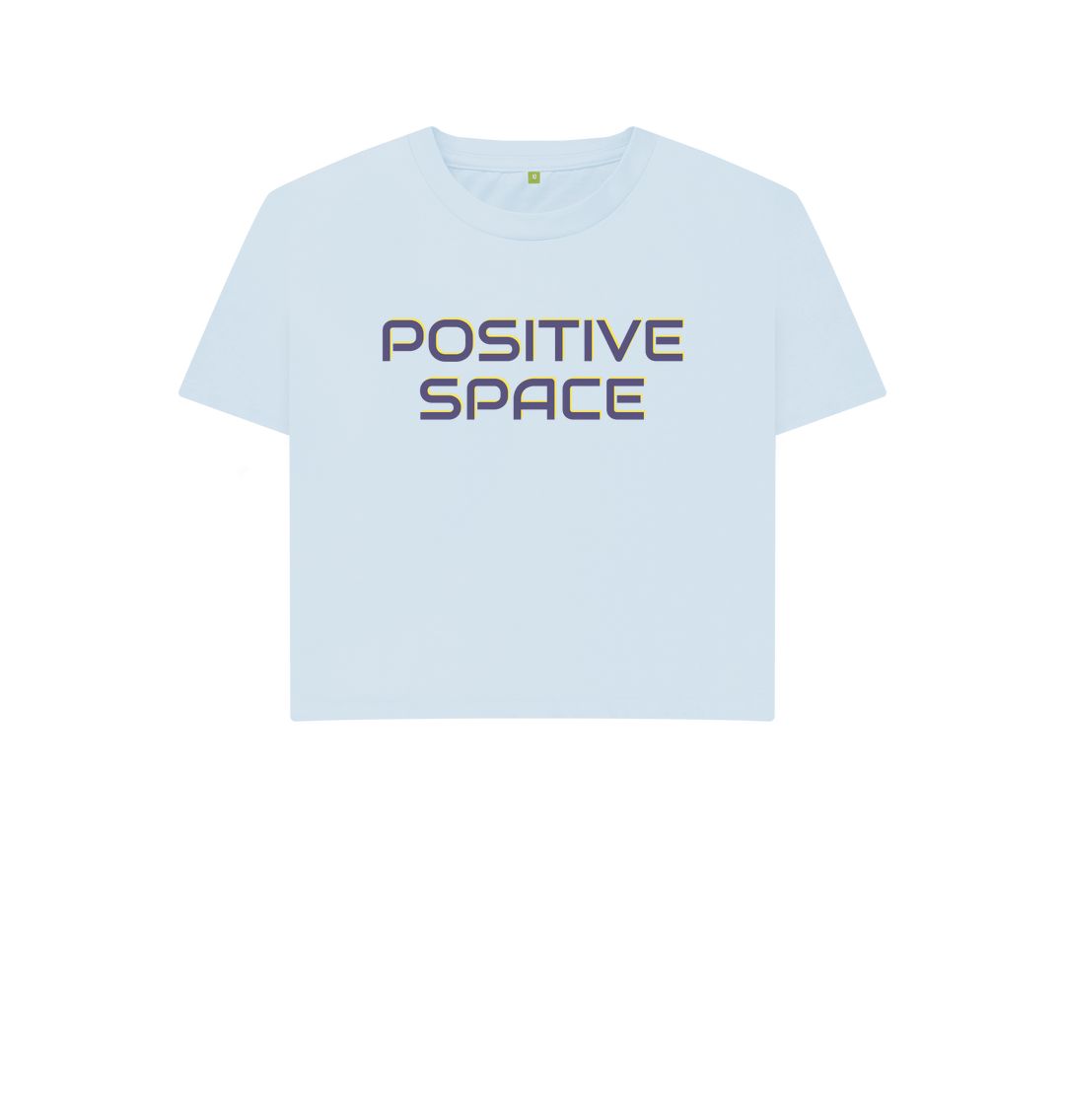 Sky Blue Positive Space Tee